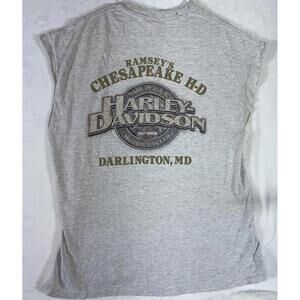 2001 Chesapeake Harley Davidson DARLINGTON, MD biker t-shirt mens XL Vintage